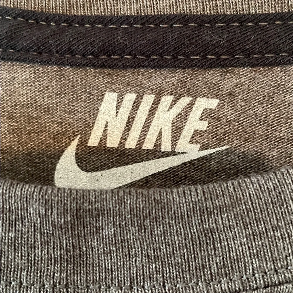 Nike Charcoal Vintage Tee with Teal and Black Graphics - Picture 11 of 14